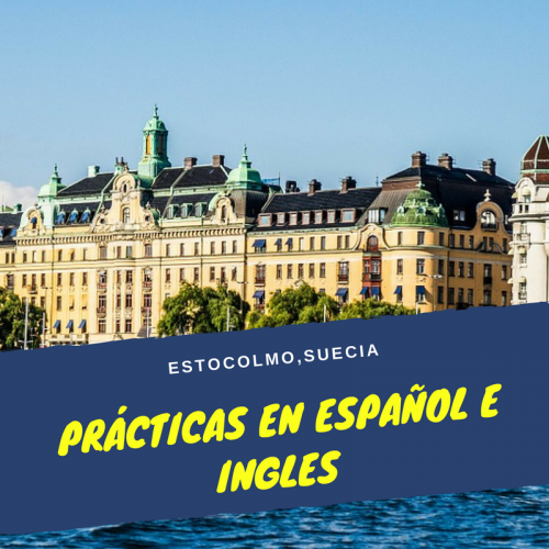 Prácticas en español e ingles - Estocolmo,Suecia